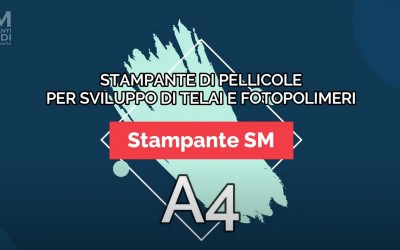 Stampante di Pellicole SM A4 - Per Serigrafie, Tampografie e Timbrifici