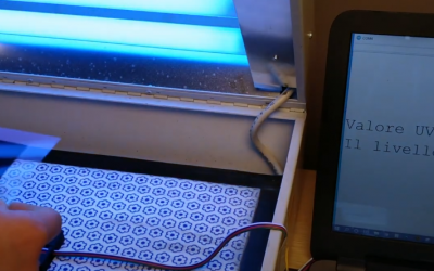 Test filtro UV sulle pellicole stampate con il Kit SeriMarca