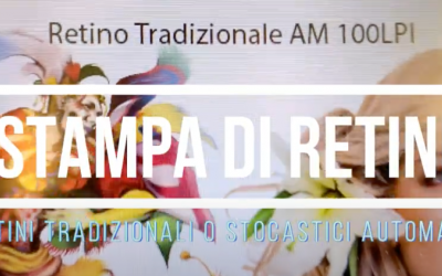 Stampanti di Pellicole per Serigrafia: Retinatura AM (Tradizionale) e FM (Stocastico) Software RIP